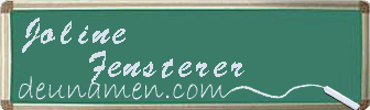 Joline Fensterer Visitenkarte